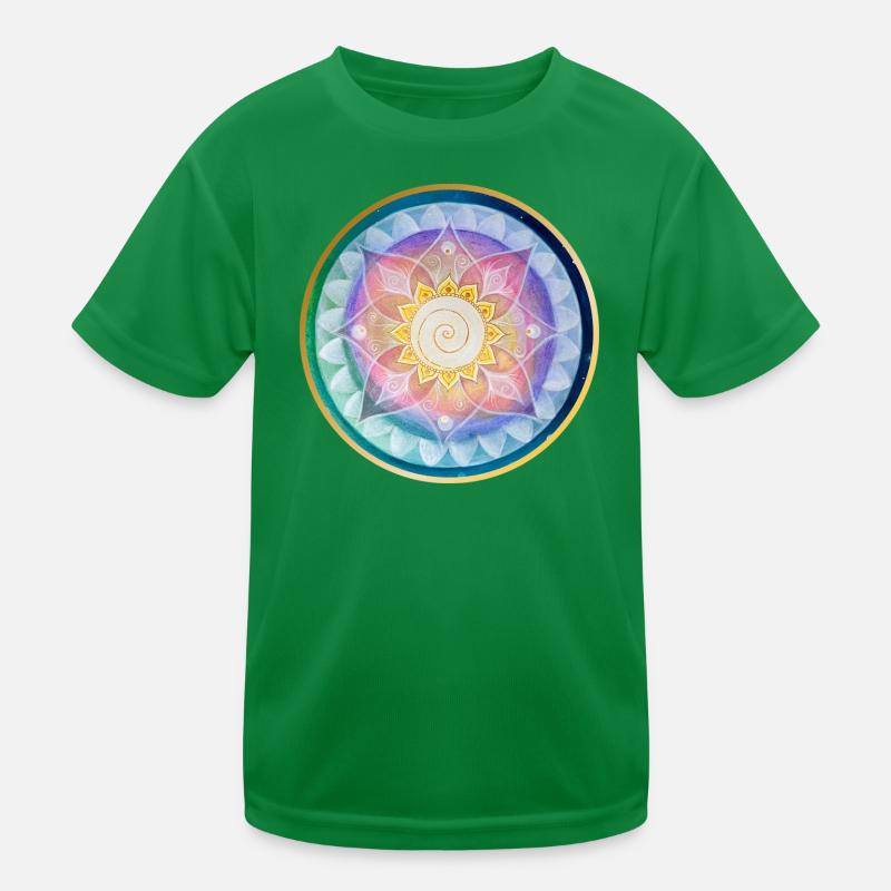 Conception harmonieuse de la méditation mandala T-shirt sport Enfant