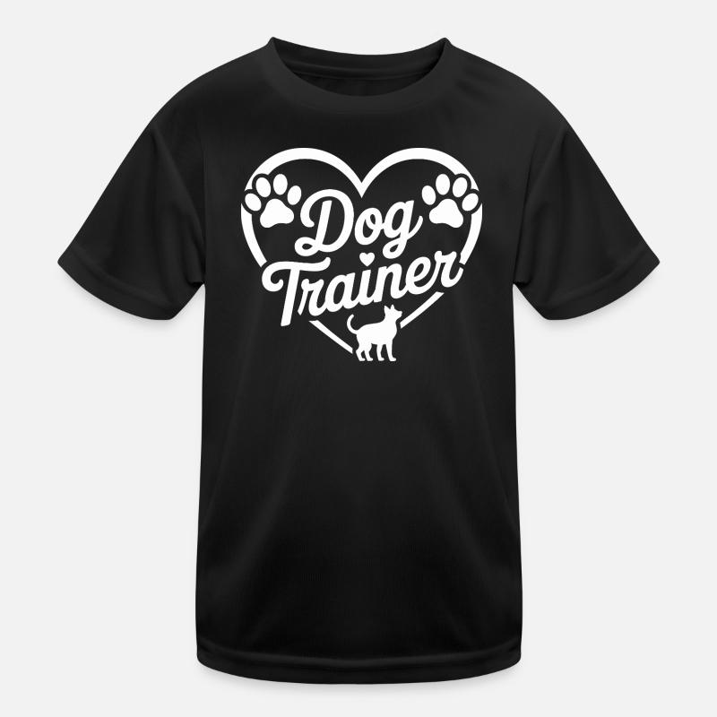 Hundetrainer Hundetraining Kinder Funktions-T-Shirt