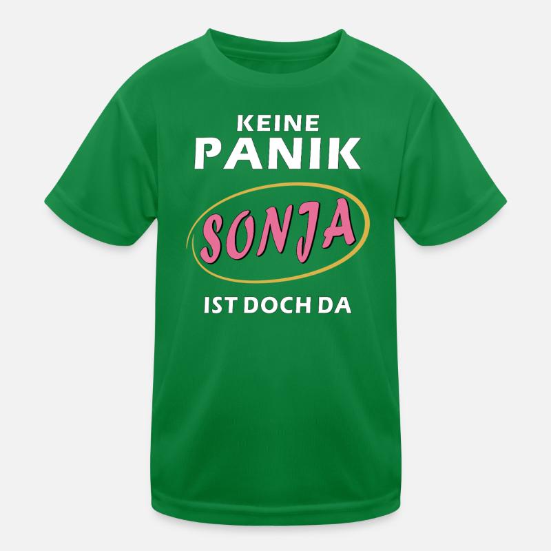 DON'T PANIC SONJA Kids Functional T-Shirt