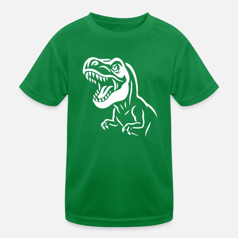 Graphique T-Rex contrasté T-shirt sport Enfant