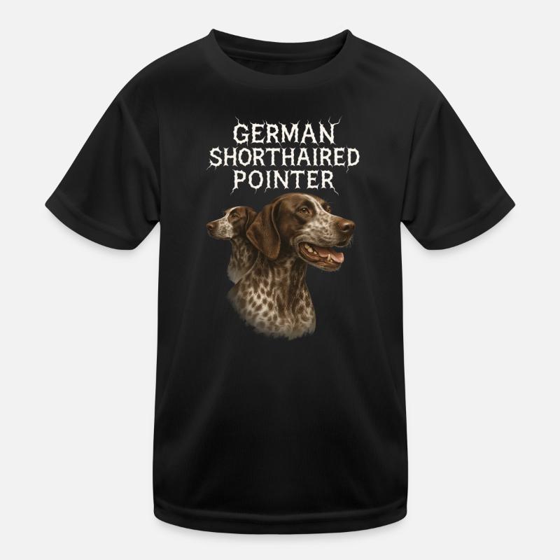 German Shorthaired Pointer Kids Functional T-Shirt