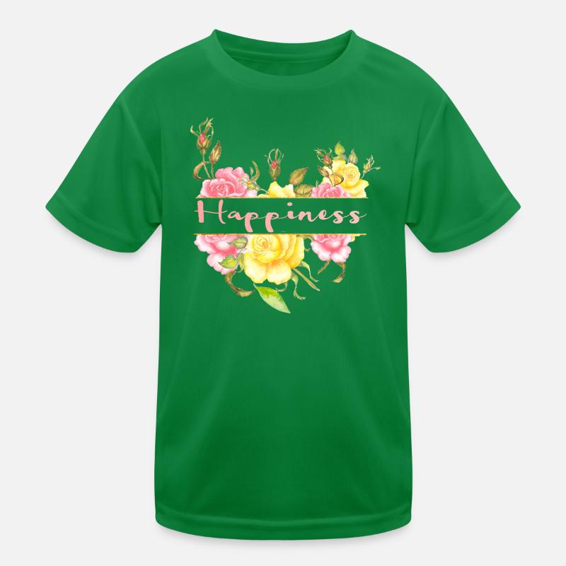 Happiness Kinder Funktions-T-Shirt