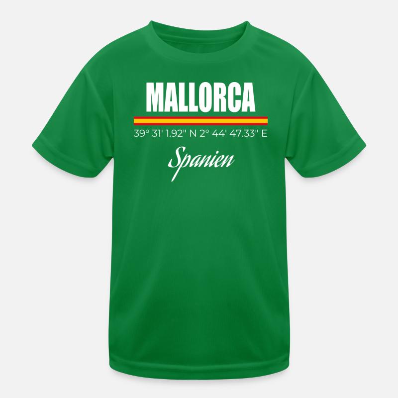 Mallorca Kinder Funktions-T-Shirt