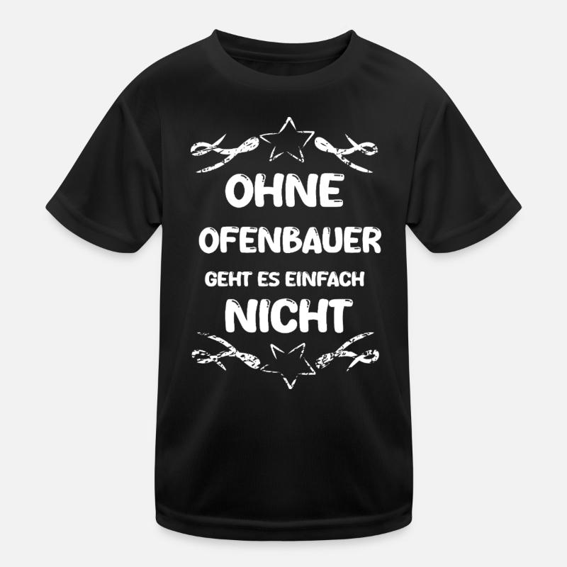 Stove builder as stove builder Kids Functional T-Shirt