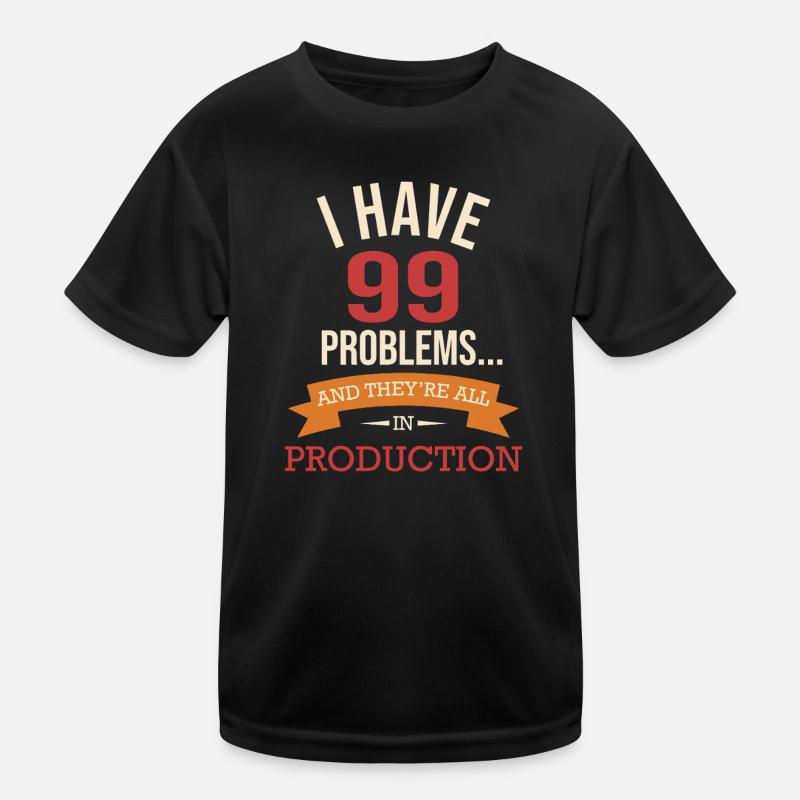Devops engineers moto - Kids Functional T-Shirt - black
