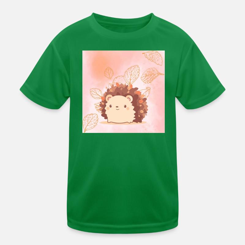 süßer Igel Kinder Funktions-T-Shirt