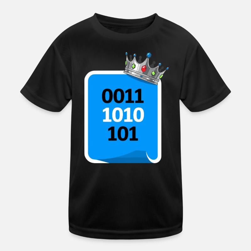 Binary King Kids Functional T-Shirt