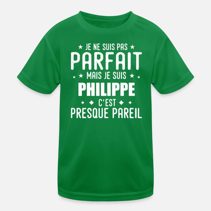 Philippe : authentique, imparfait, top, perfection T-shirt sport Enfant