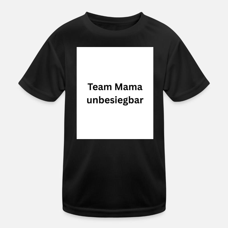 Team Mama Invincible Kids Functional T-Shirt