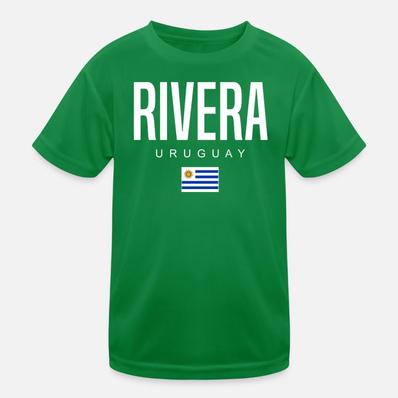 Rivera Uruguay Uruguayens T-shirt sport Enfant