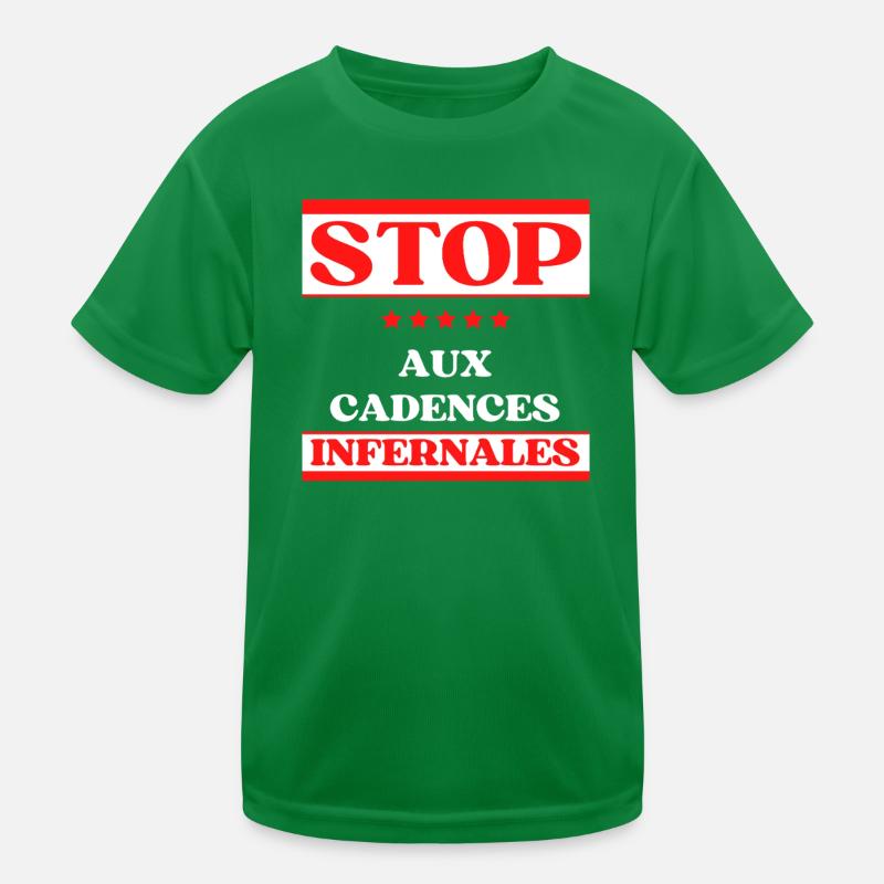 STOP the infernal pace Kids Functional T-Shirt