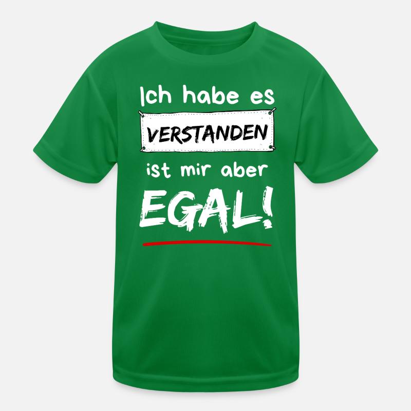 J’ai compris. Mais je m’en fiche ! T-shirt sport Enfant