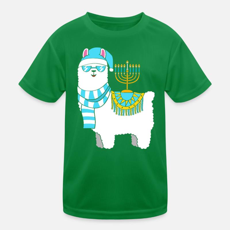 Hanoukka Hanoukka Hanoukka T-shirt sport Enfant