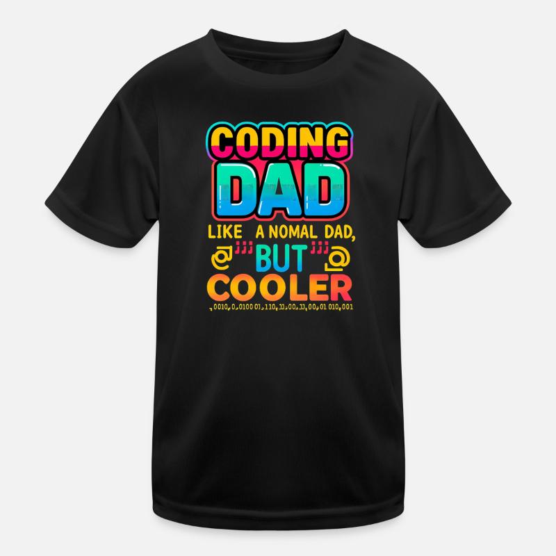 Programmieren Papa Cooler, Programmierer Kinder Funktions-T-Shirt