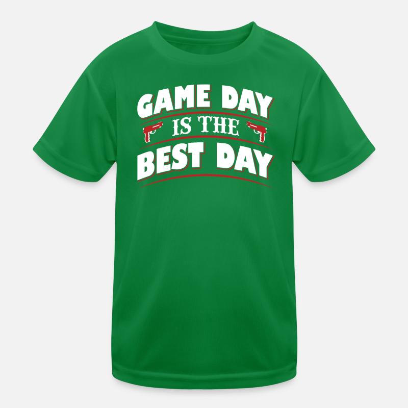Game Day Ist Das Beste Kinder Funktions-T-Shirt