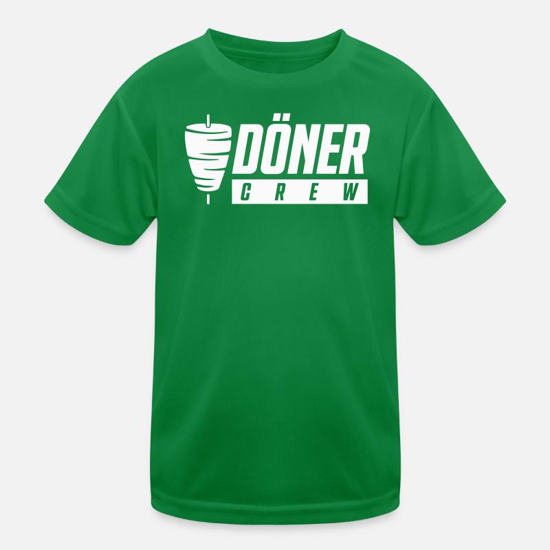 Döner Crew Kinder Funktions-T-Shirt