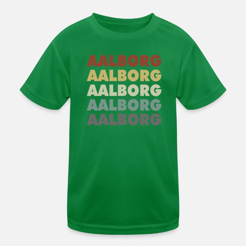 Aalborg - Denmark - Denmark - Scandinavia Kids Functional T-Shirt