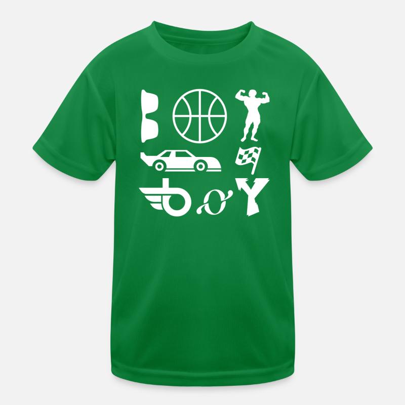 Junge Kinder Funktions-T-Shirt