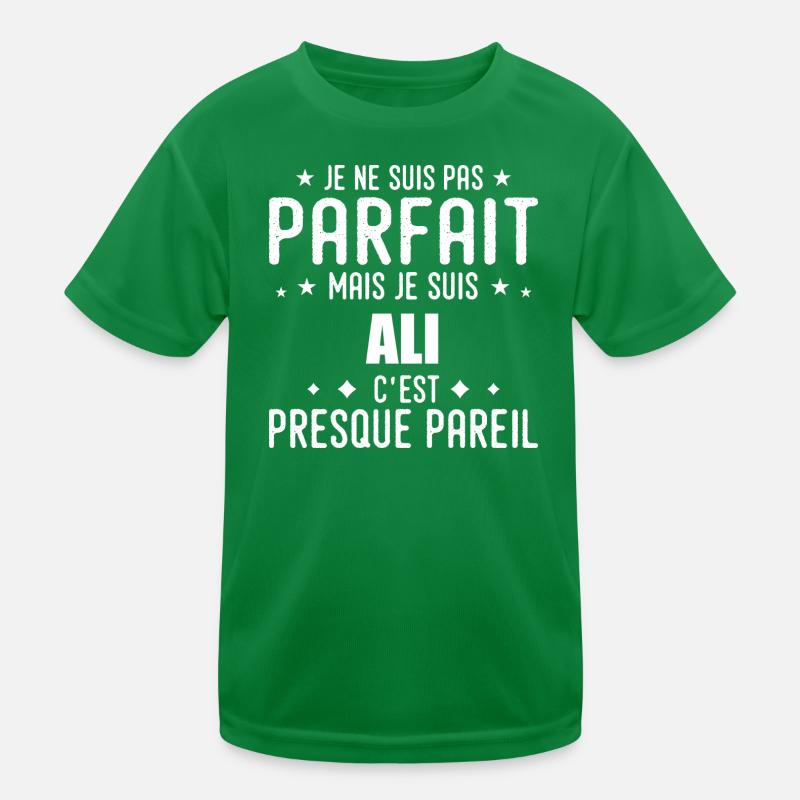 Ali: authentisch, unvollkommen, oberflächlich, perfekt Kinder Funktions-T-Shirt