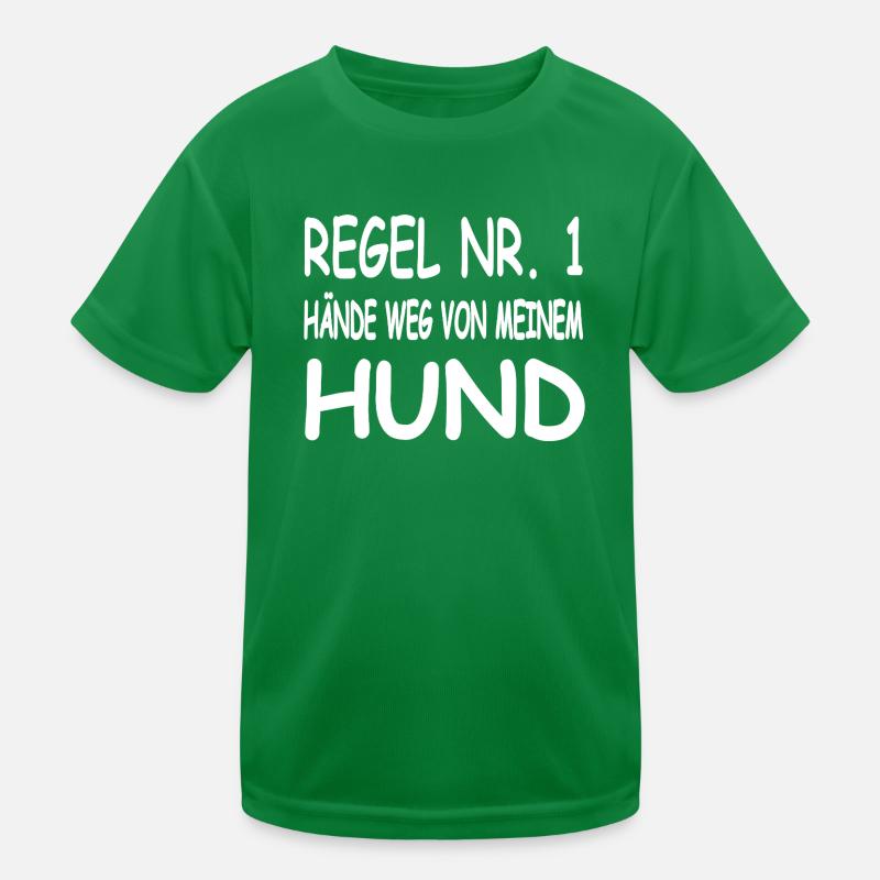 Hunde Kinder Funktions-T-Shirt