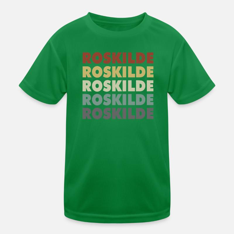Roskilde - Denmark - Denmark - Scandinavia Kids Functional T-Shirt
