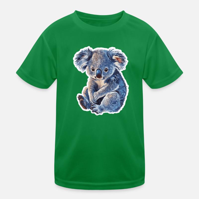 Koala Kinder Funktions-T-Shirt