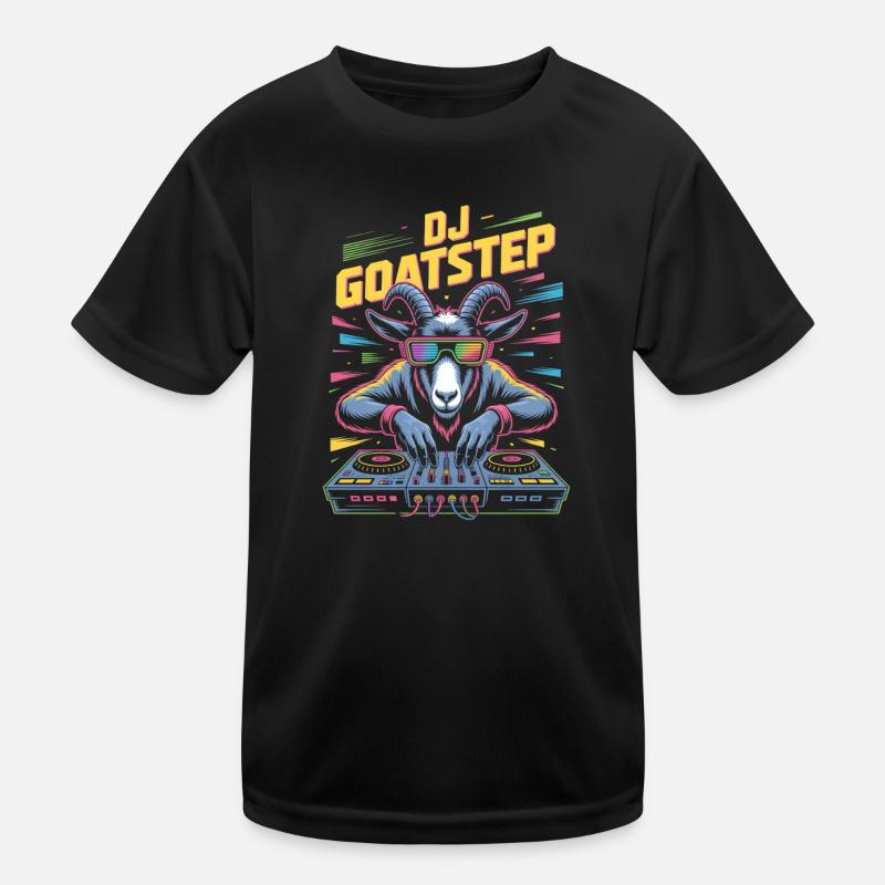 DJ Getstep Geten Rave EDM Dubstep Vibes Funktions-T-shirt barn