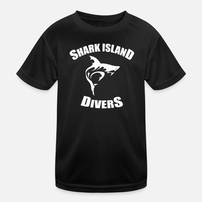 SHARK ISLAND DIVERS Kinder Funktions-T-Shirt