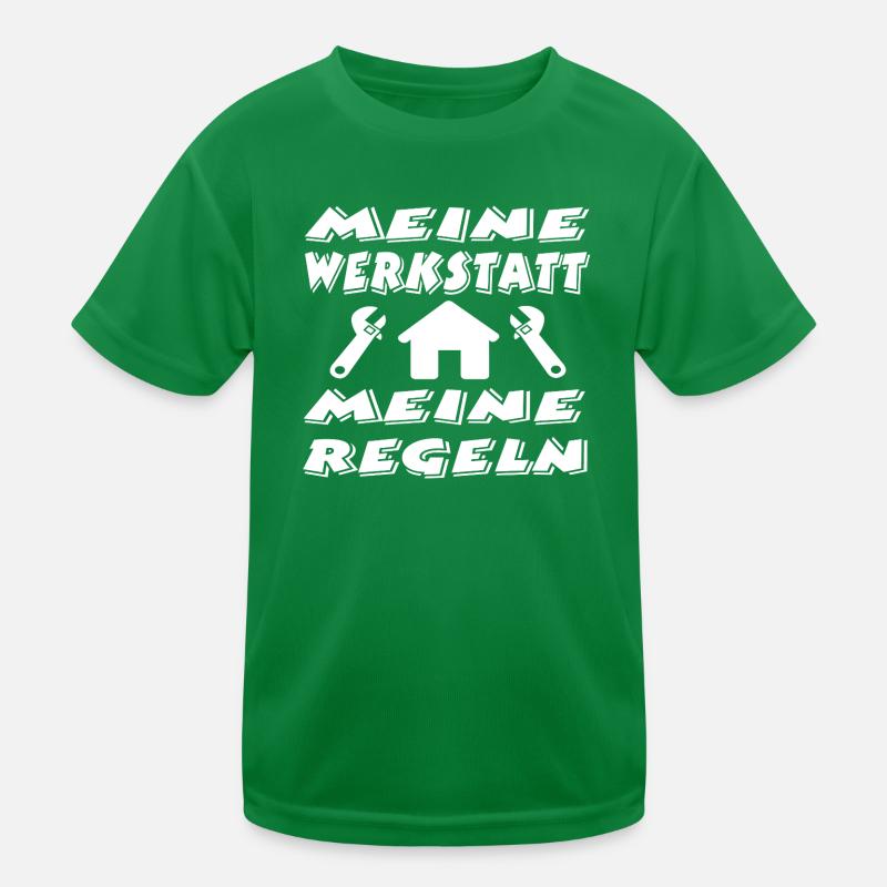 Werkstatt Kinder Funktions-T-Shirt