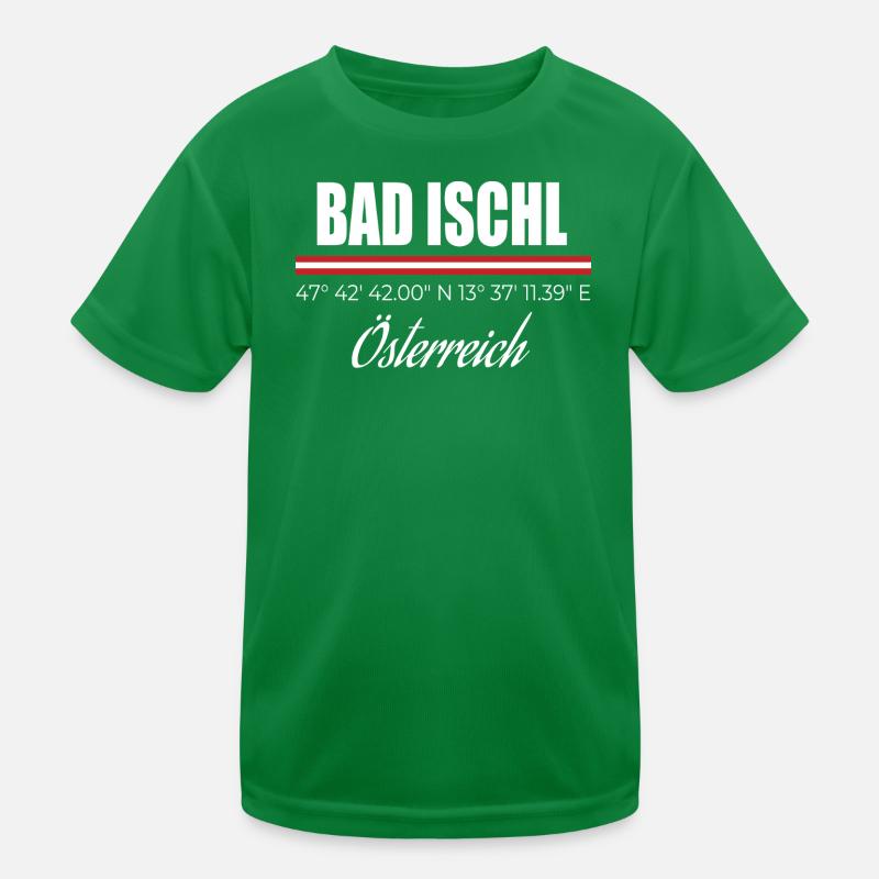 Bad Ischl Kinder Funktions-T-Shirt