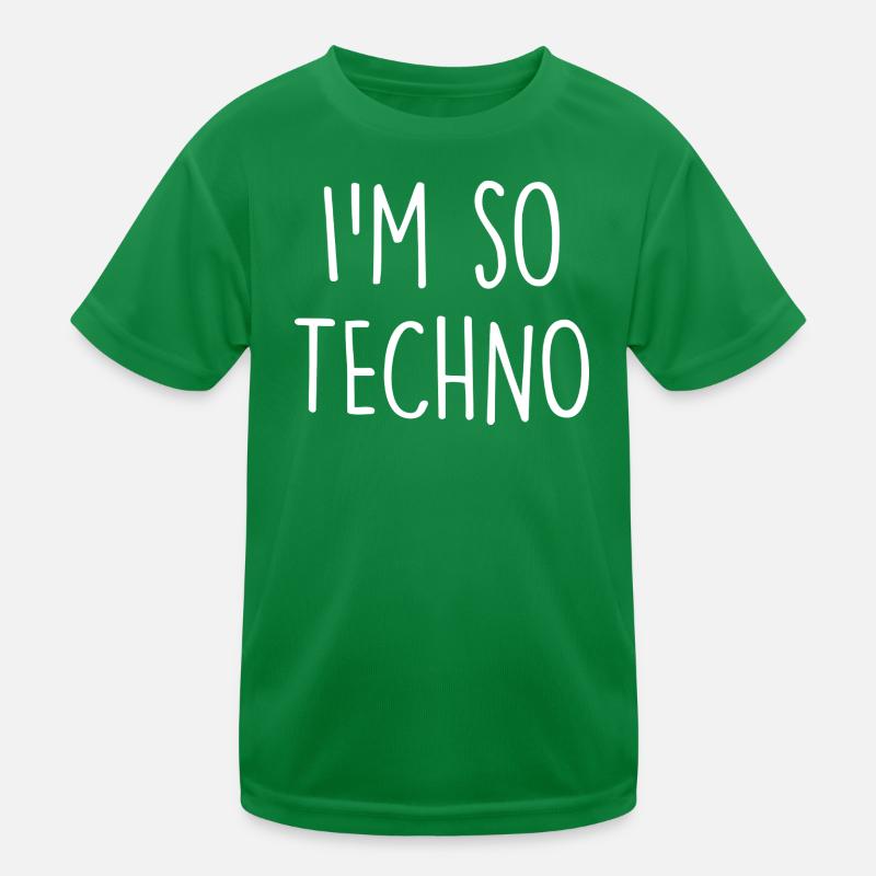 Techno Kids Functional T-Shirt