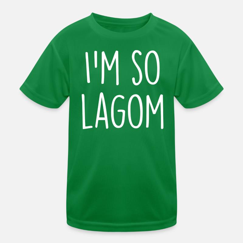 Lagom Sverige Suède T-shirt sport Enfant