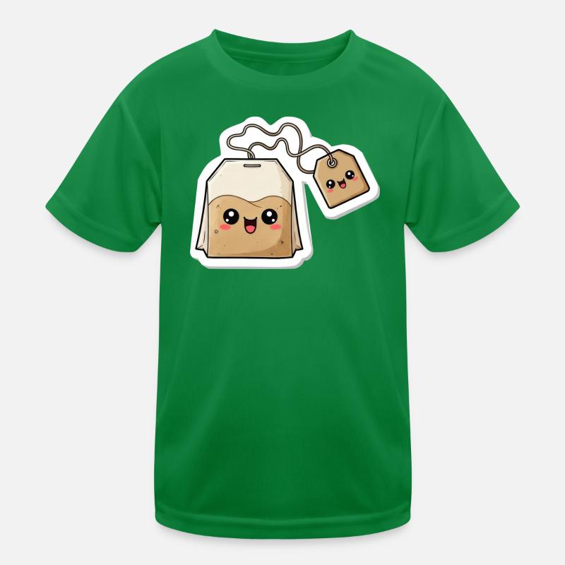 Kawaii Teebeutel Charme Kinder Funktions-T-Shirt
