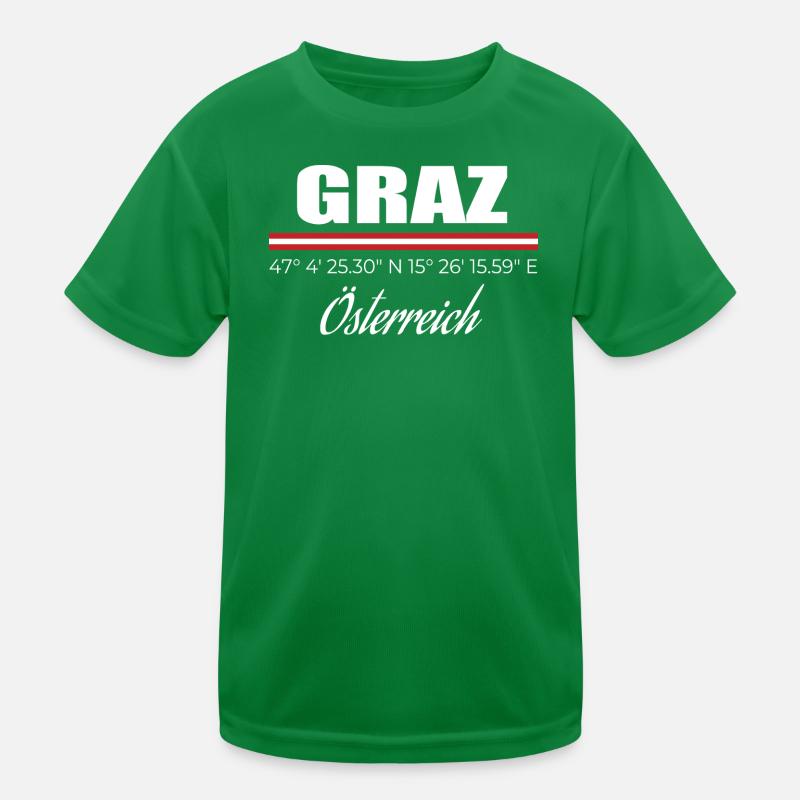 Graz Kinder Funktions-T-Shirt