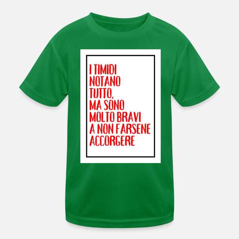 Timides, ils n’ont pas tout, mais ne s’en sortent pas T-shirt sport Enfant