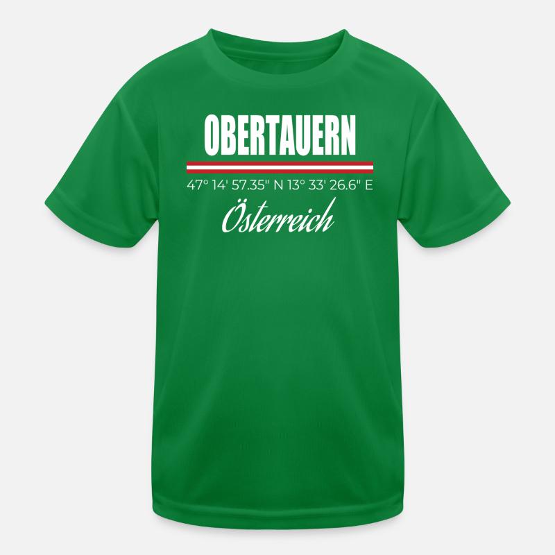 Obertauern Kinder Funktions-T-Shirt