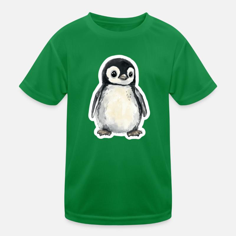 Pinguin Kinder Funktions-T-Shirt