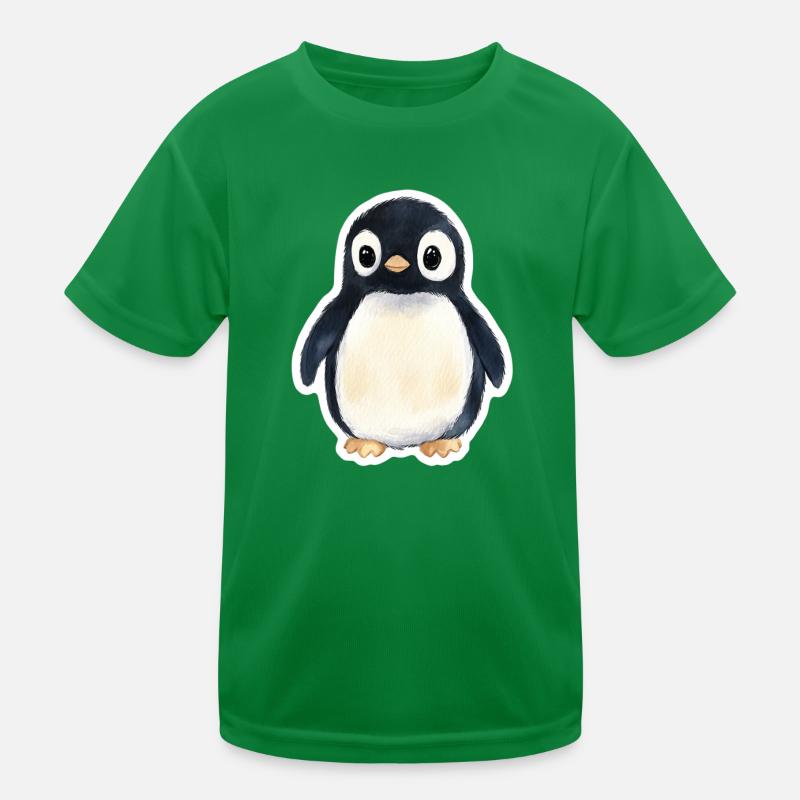 Pinguin Kinder Funktions-T-Shirt