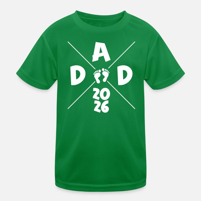 Dad 2026 Kids Functional T-Shirt