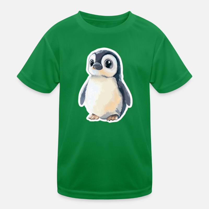 Pinguin Kinder Funktions-T-Shirt