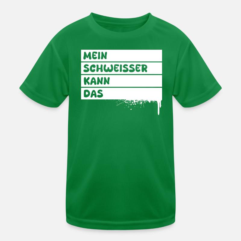Schweisser als Beruf Kinder Funktions-T-Shirt