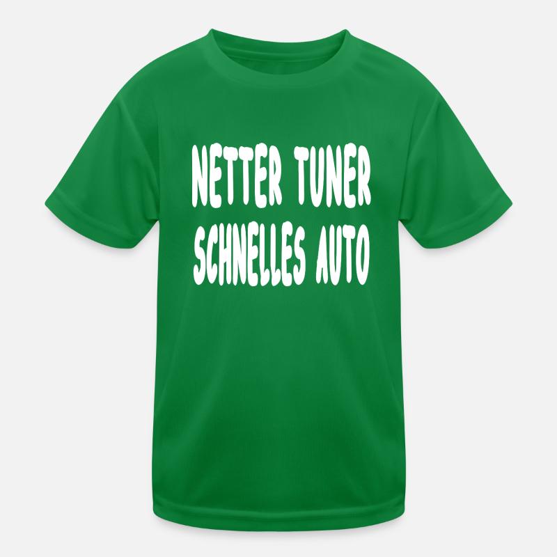 Tuner Kinder Funktions-T-Shirt