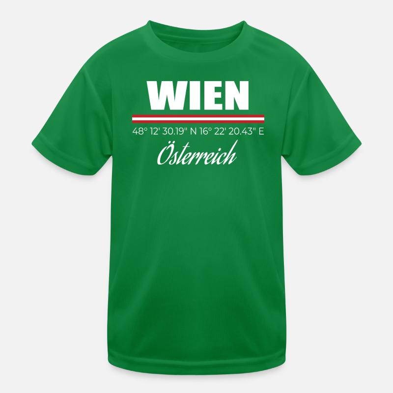 Wien Kinder Funktions-T-Shirt