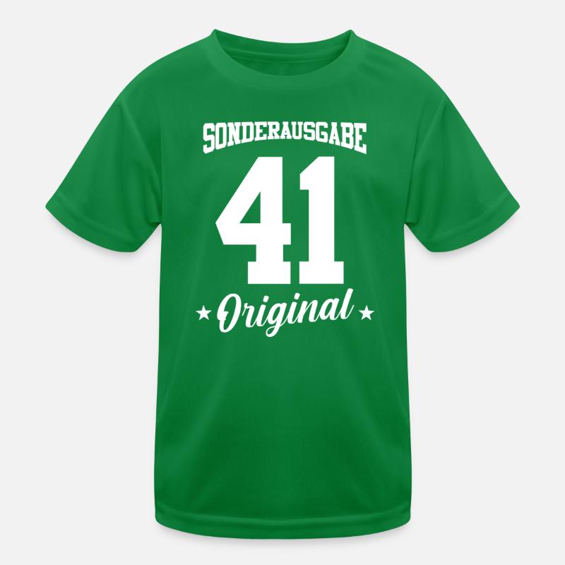 41 Geburtstag Kinder Funktions-T-Shirt
