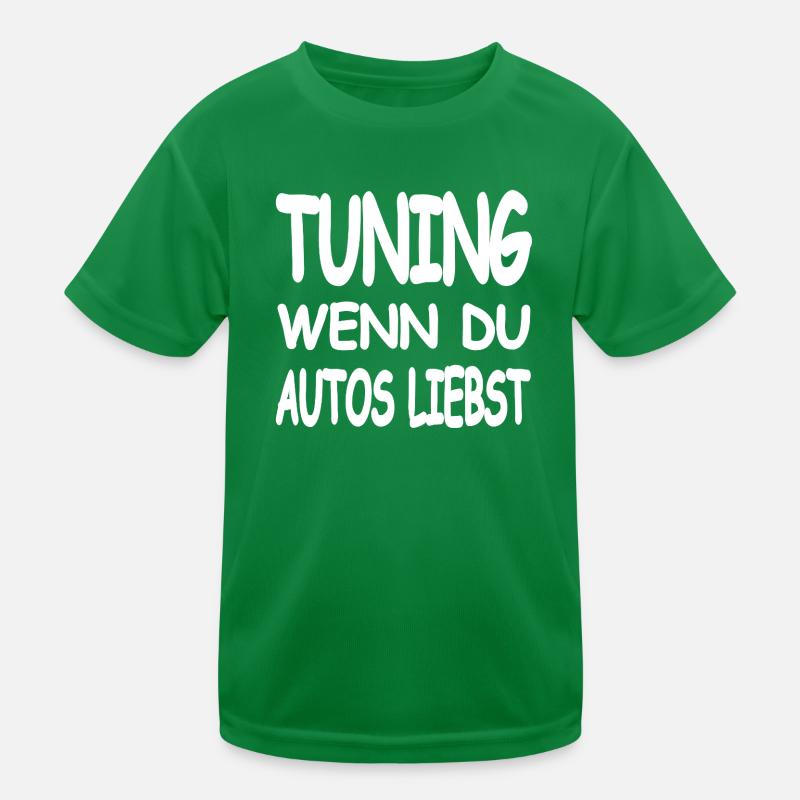 Tuning Kinder Funktions-T-Shirt