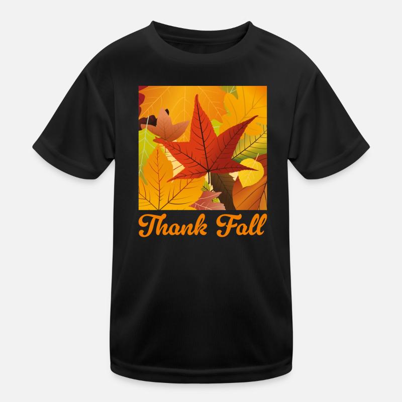 Dank Herbst Kinder Funktions-T-Shirt