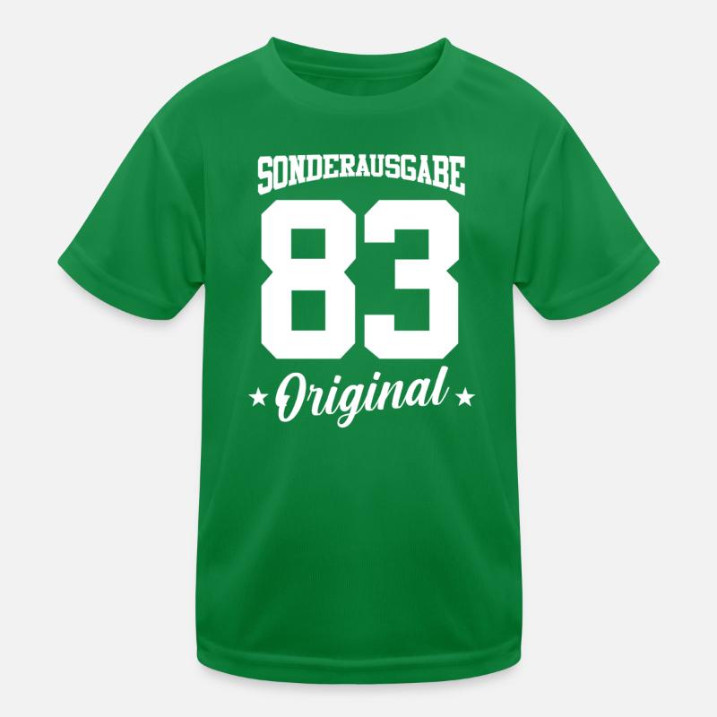 83 Geburtstag Kinder Funktions-T-Shirt