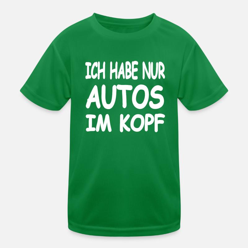 Auto Kinder Funktions-T-Shirt