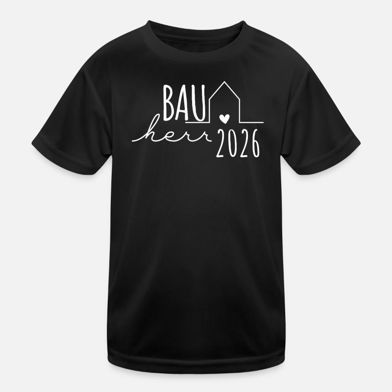 Builder 2026 - Builders Partnerlook Hausbau Kids Functional T-Shirt