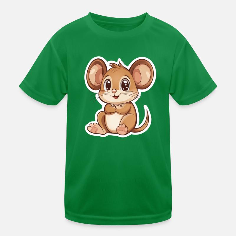 Maus Kinder Funktions-T-Shirt